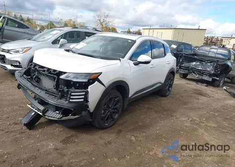 2025 Nissan Kicks Sr Intelligent Awd из США, поврежденный, VIN 3N8AP6DD3SL345324